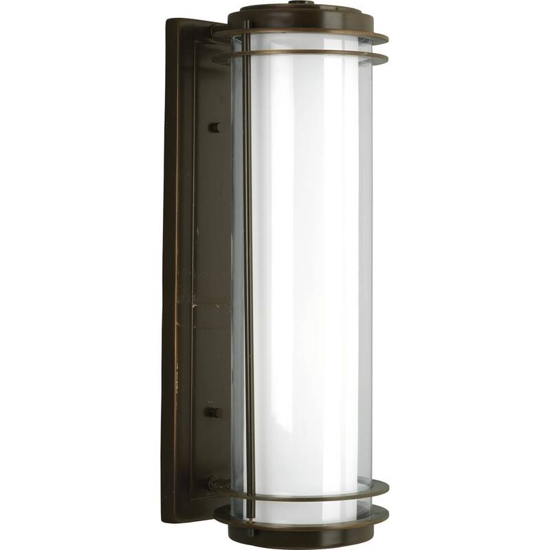Penfield 2-Light Oil Rubbed Bronze Modern Outdoor Wall Lantern Light