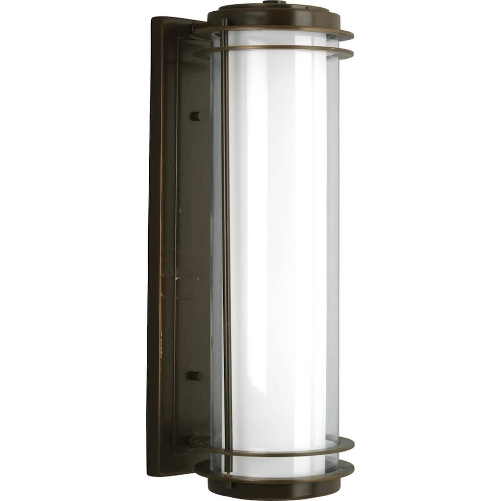 Penfield 2-Light Oil Rubbed Bronze Modern Outdoor Wall Lantern Light