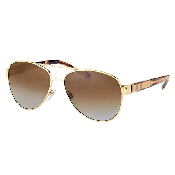 burberry polarized aviator sunglasses