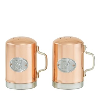 Old Dutch Decor Copper 4.25-inch Stovetop Salt and Pepper Shaker