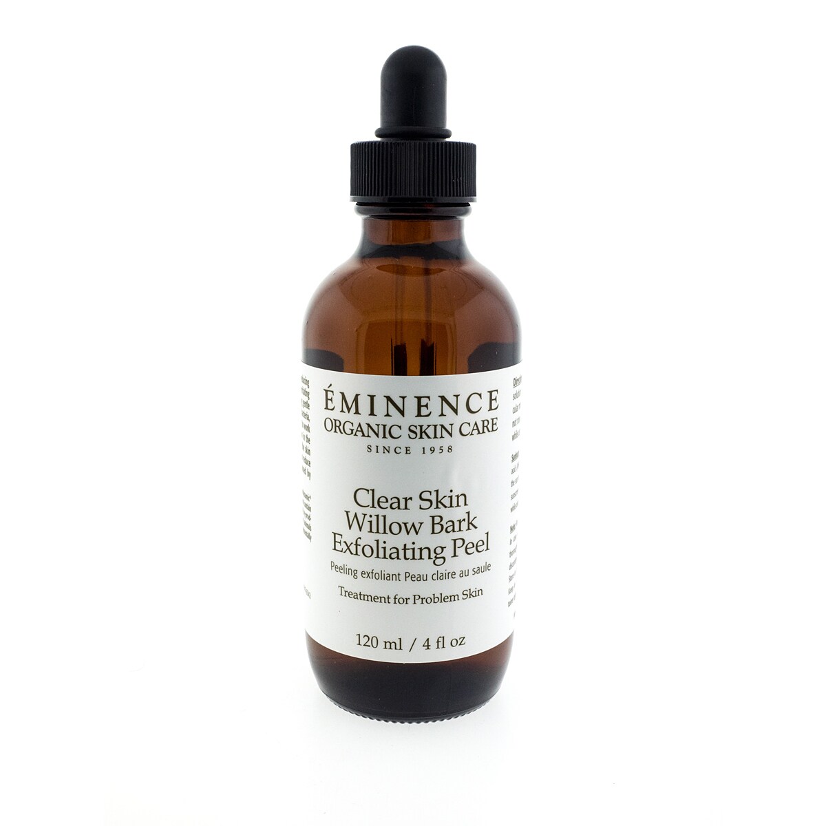 eminence clear skin willow bark exfoliating peel