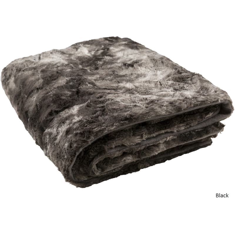 Decorative Almeria Polyester Throw (50 x 70) - Grey