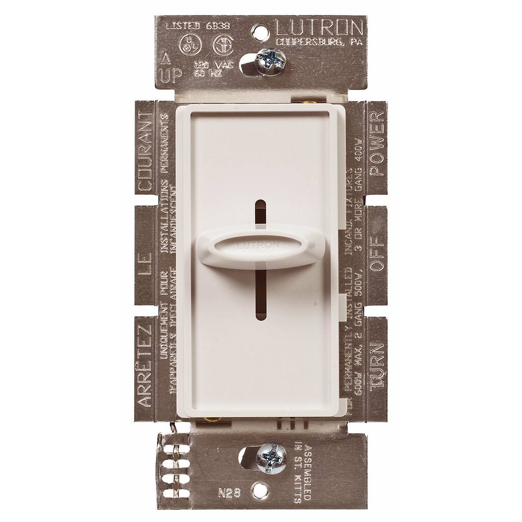 Lutron S600H-WH White Skylark Dimmer