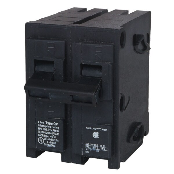 Siemens Q270 70 Amp Dual Pole Circuit Breaker - Overstock - 12370916