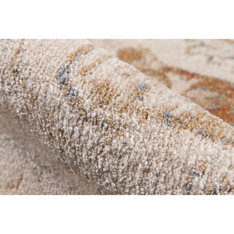 Momeni Amelia Polyester Blend Traditional Medallion Area Rug