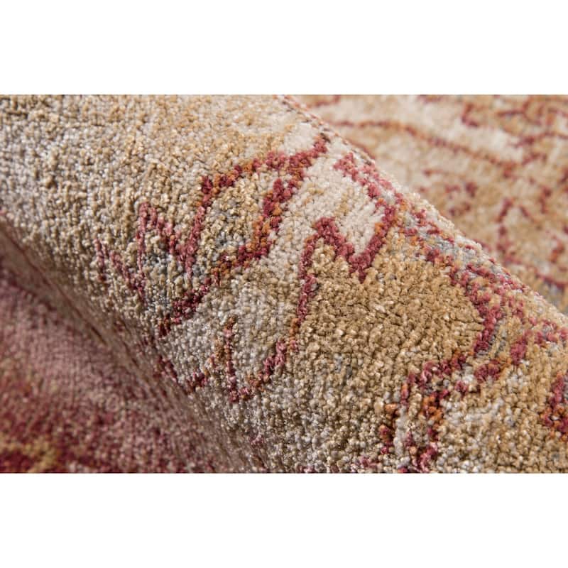 Momeni Amelia Polyester Blend Traditional Medallion Area Rug