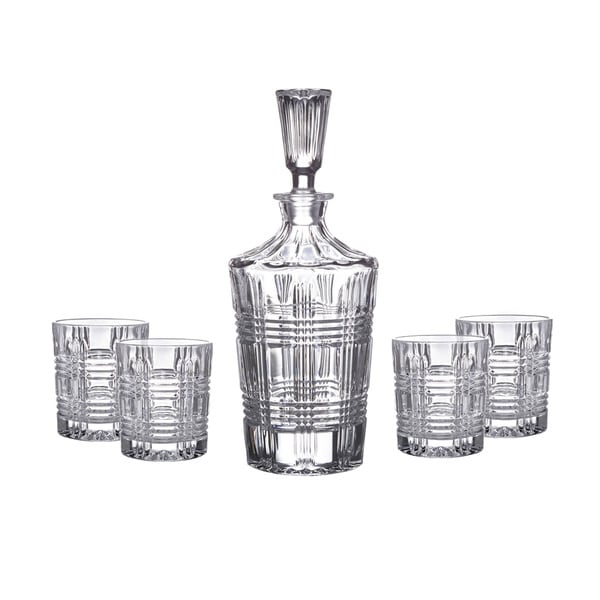 Shop Fitz and Floyd Bridgeport Clear Crystal Decanter and Glasses 5 ... Shop Fitz and Floyd Bridgeport Clear Crystal Decanter and Glasses 5 ...