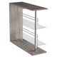 Silver Orchid Rehni Modern Grey Bar Table - 47.25" x 15.75" x 42.50" - Thumbnail 1