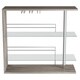 Silver Orchid Rehni Modern Grey Bar Table - 47.25" x 15.75" x 42.50" - Thumbnail 2