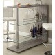 Silver Orchid Rehni Modern Grey Bar Table - 47.25" x 15.75" x 42.50" - Thumbnail 0