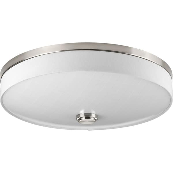 Progress Lighting Weaver Steel Flush Mount Led Two Progress Lighting Weaver Steel Flush Mount Led Two
