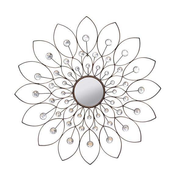 Shop Stratton Home Decor Indoor Floral Design Flower Mirror