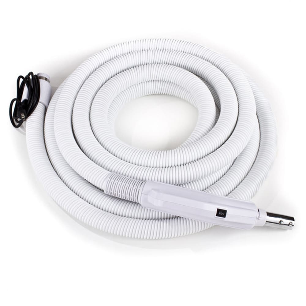 NEW!!! LOADED KIT 35' PIGTAIL Electric Central Vacuum Vac Hose Powerhead Nozzle 