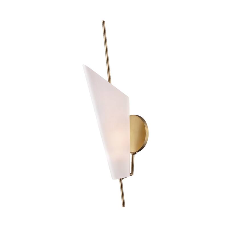 Hudson Valley Cooper 2-Light Aged Brass Wall Sconce