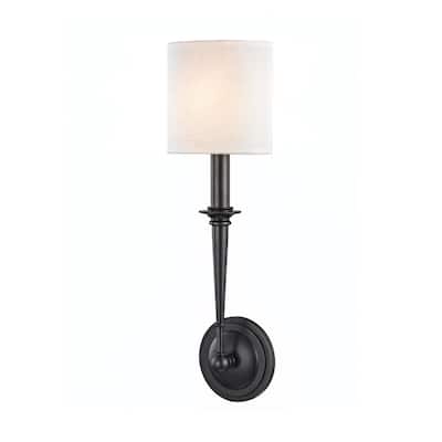 Hudson Valley Lourdes 1-Light Old Bronze Wall Sconce