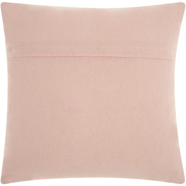 Shop Mina Victory Chevron Textured Millennial Pink Throw Pillow 1