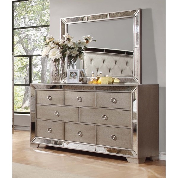 Shop Best Master Furniture Silver Bronze Dresser and ...