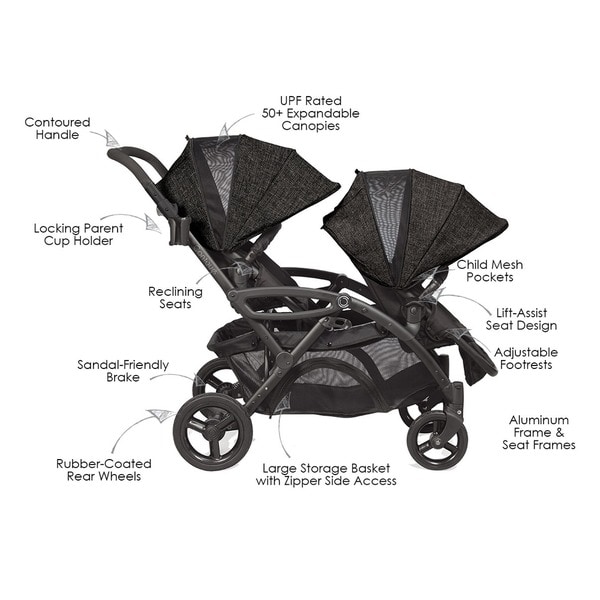 contours options elite double stroller