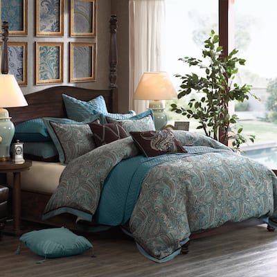 Size King Paisley Comforter Sets Find Great Bedding Deals