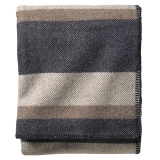 Pendleton Eco-wise Midnight Navy Stripe Wool Blank