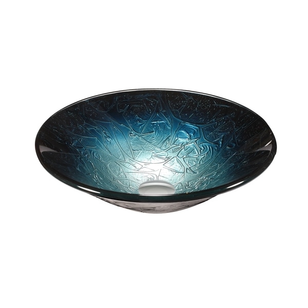 Legion Furniture Metallic Multi Blue Silver Gl Vessel Sink Legion Furniture Metallic Multi Blue Silver Gl Vessel Sink Bowl Free Shipping Today 12378304