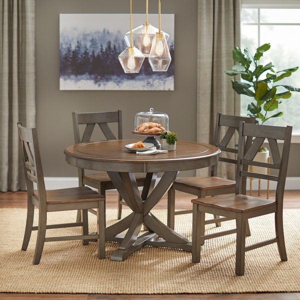 Shop Simple Living Vintner Country Style Dining Set - Free Shipping