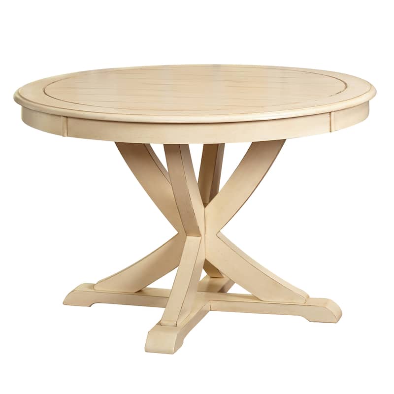 Simple Living Vintner Round Country-style Dining Table