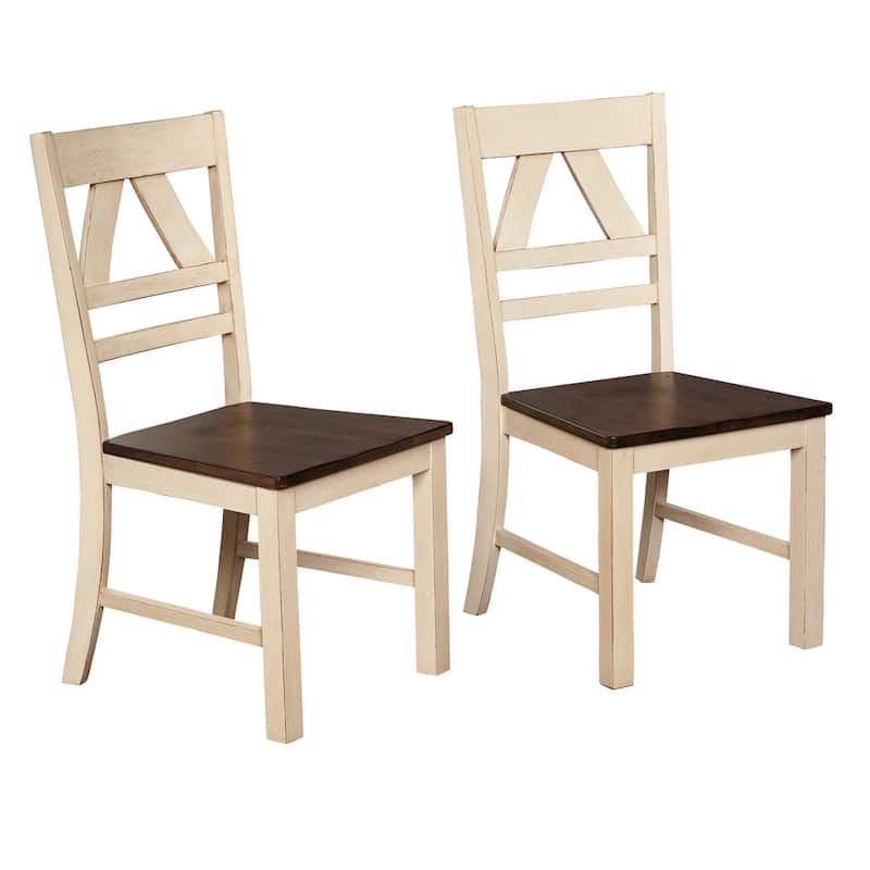 Simple Living Vintner Country Style Dining Chairs (Set of 2) On Sale