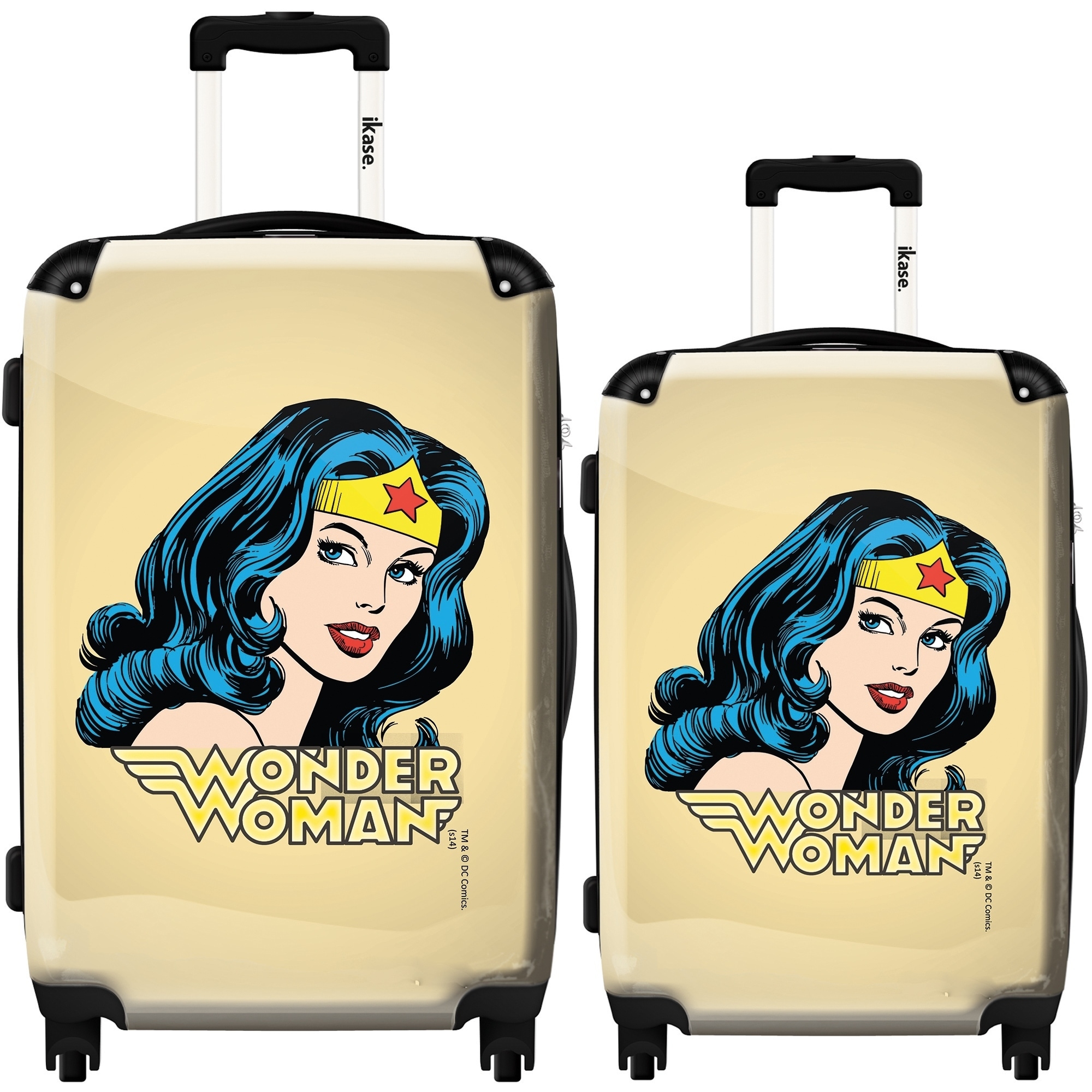 wonder woman luggage set