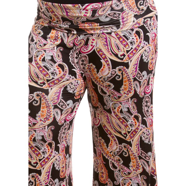 jersey plus size palazzo pants