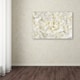 preview thumbnail 3 of 1, Silver Orchid Crain Cora Niele 'White Peony Flower' Canvas Art