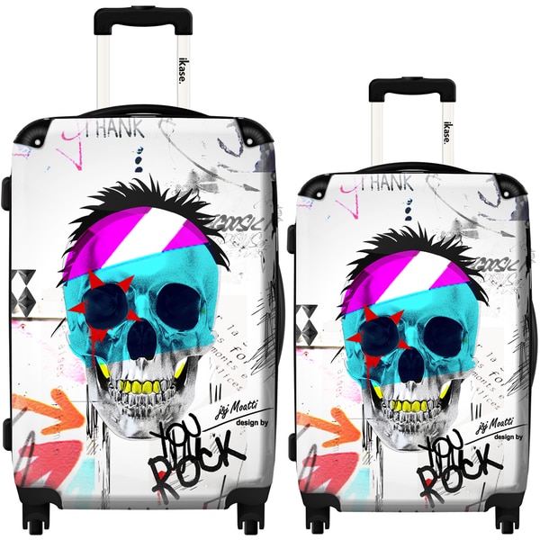 graffiti luggage set