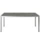 preview thumbnail 3 of 5, Beach Outdoor Patio Aluminum Dining Table