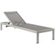 preview thumbnail 9 of 14, Beach Outdoor Patio Aluminum Chaise