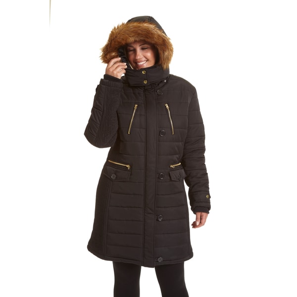 plus size puffer coats for women