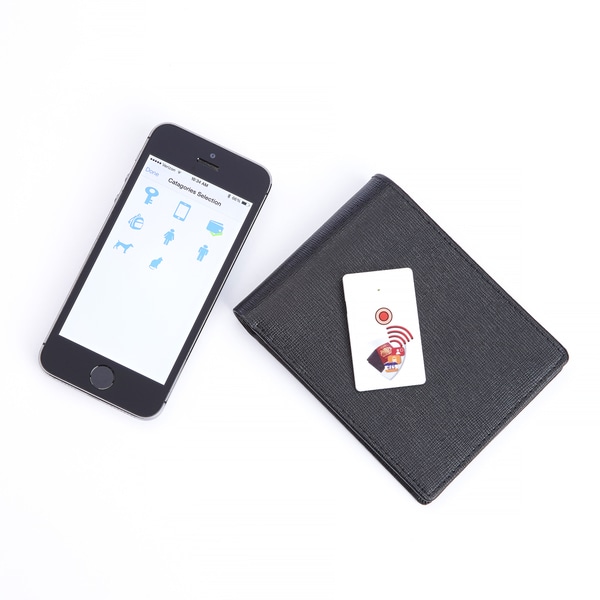 Royce Leather Slim Bluetooth Tracker With Selfie Remote Free Royce Leather Slim Bluetooth Tracker With Selfie Remote