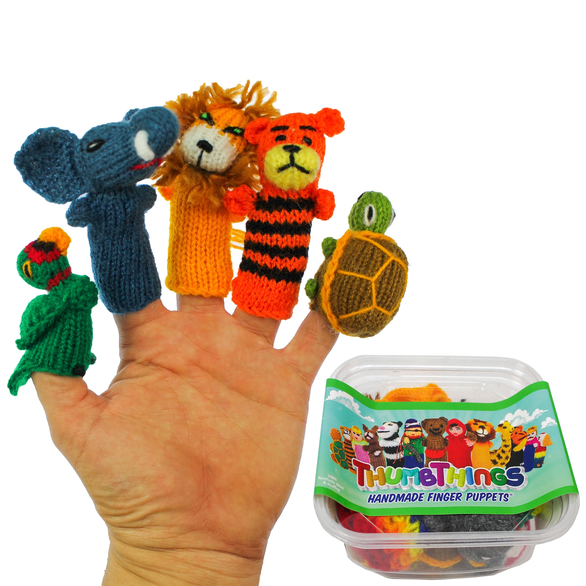 handmade finger puppets