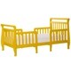 preview thumbnail 4 of 4, Dream On Me Emma Yellow 3-in-1 Convertible Toddler Bed
