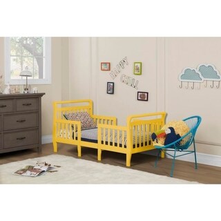 Dream On Me Emma Yellow 3-in-1 Convertible Toddler Bed