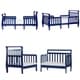 preview thumbnail 5 of 3, Dream On Me Emma Blue 3-in-1 Convertible Toddler Bed