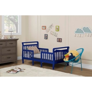 Dream On Me Emma Blue 3-in-1 Convertible Toddler Bed