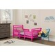 preview thumbnail 2 of 7, Dream On Me Emma Fuchsia Pink 3-in-1 Convertible Toddler Bed