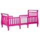preview thumbnail 8 of 7, Dream On Me Emma Fuchsia Pink 3-in-1 Convertible Toddler Bed