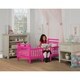 preview thumbnail 3 of 7, Dream On Me Emma Fuchsia Pink 3-in-1 Convertible Toddler Bed