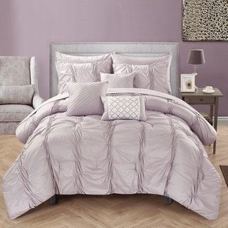 Chic Home Luna Lavender Bed in a Bag Comforter 10-Piece Set