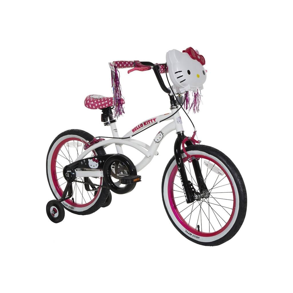 Dynacraft Hello Kitty 18-inch Bike - White