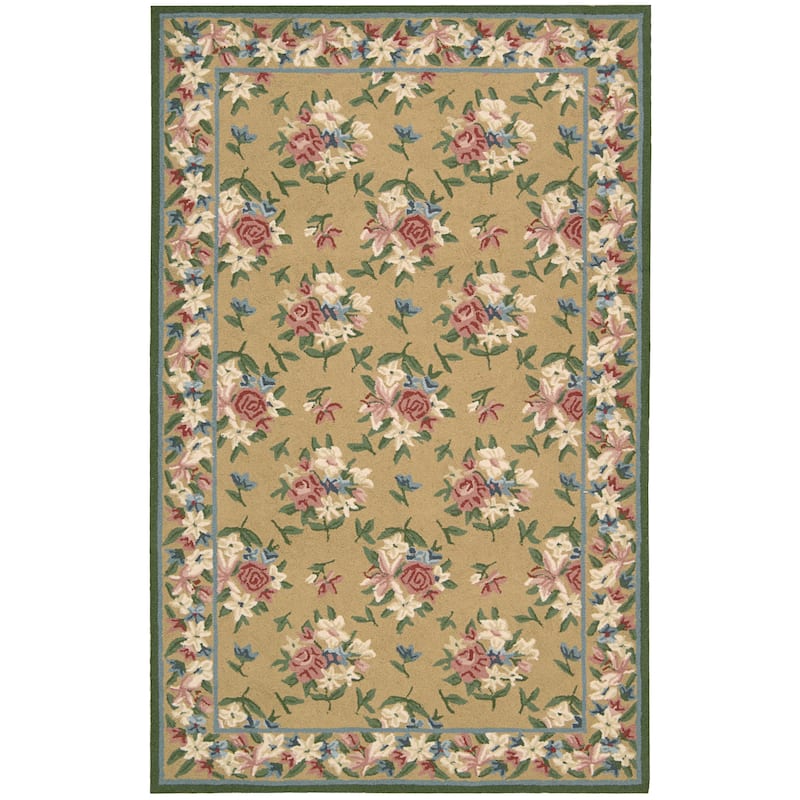 Nourison Lattice/Hsn Area Rug - 5' x 8' - Yellow - Runner/Rectangle