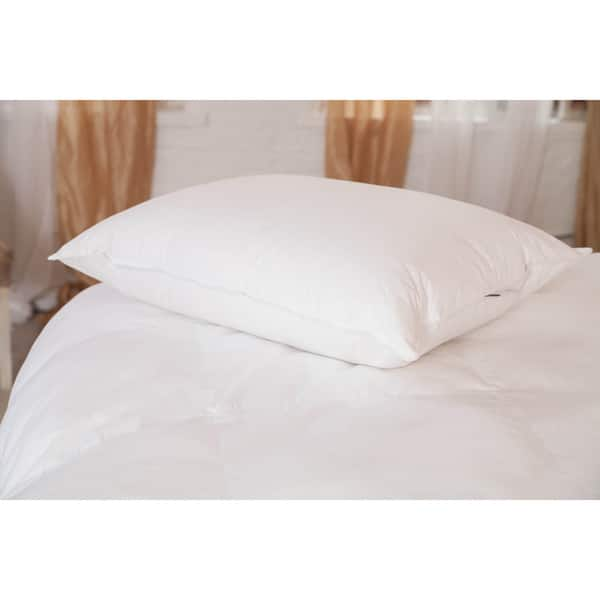 Firm Microloft Gel Polyester Hotel Pillow - King