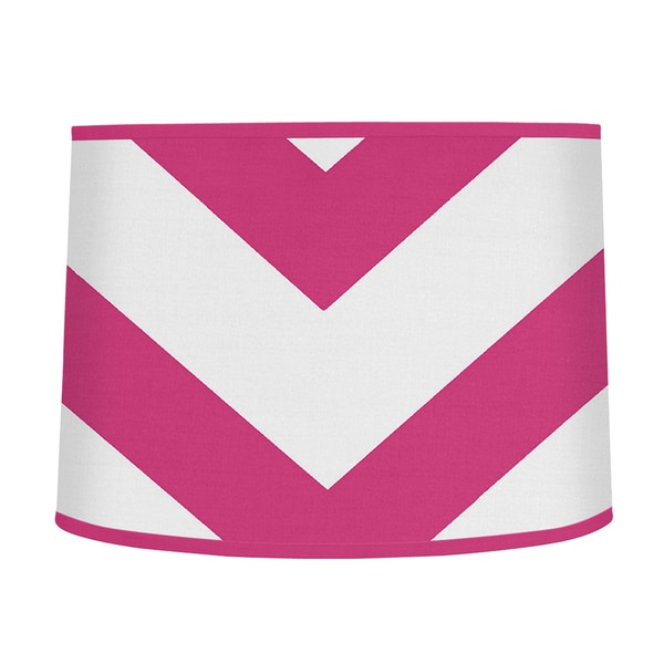 Sweet Jojo Designs Pink And White Chevron Large Lamp Shade Sweet Jojo Designs Pink And White Chevron Large Lamp Shade Free Shipping On Orders Over 45 12384956