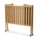 preview thumbnail 5 of 3, Delta Children Natural Finish Portable Crib